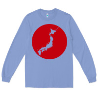 Colony Blue japan island Long Sleeve Tee - baoMotion