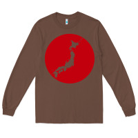 Chestnut japan island Long Sleeve Tee - baoMotion