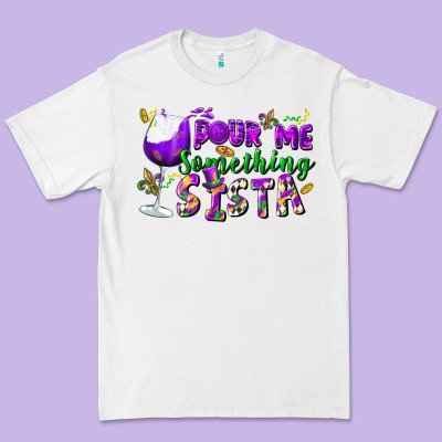Pour Me Something Sista Premium Tee Designed By Fadigitalartstudio