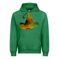 Emerald leopard witch hat Urban Hoodie - Jasminsmagicworld
