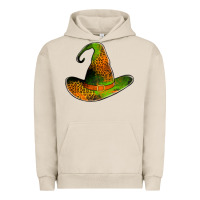 Pigment French Oak leopard witch hat Urban Hoodie - Jasminsmagicworld