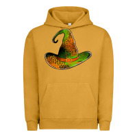 Pigment Peanut Butter leopard witch hat Urban Hoodie - Jasminsmagicworld