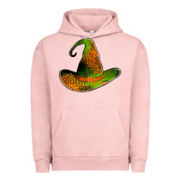 Pigment Salmon leopard witch hat Urban Hoodie - Jasminsmagicworld