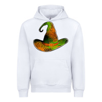 White leopard witch hat Urban Hoodie - Jasminsmagicworld