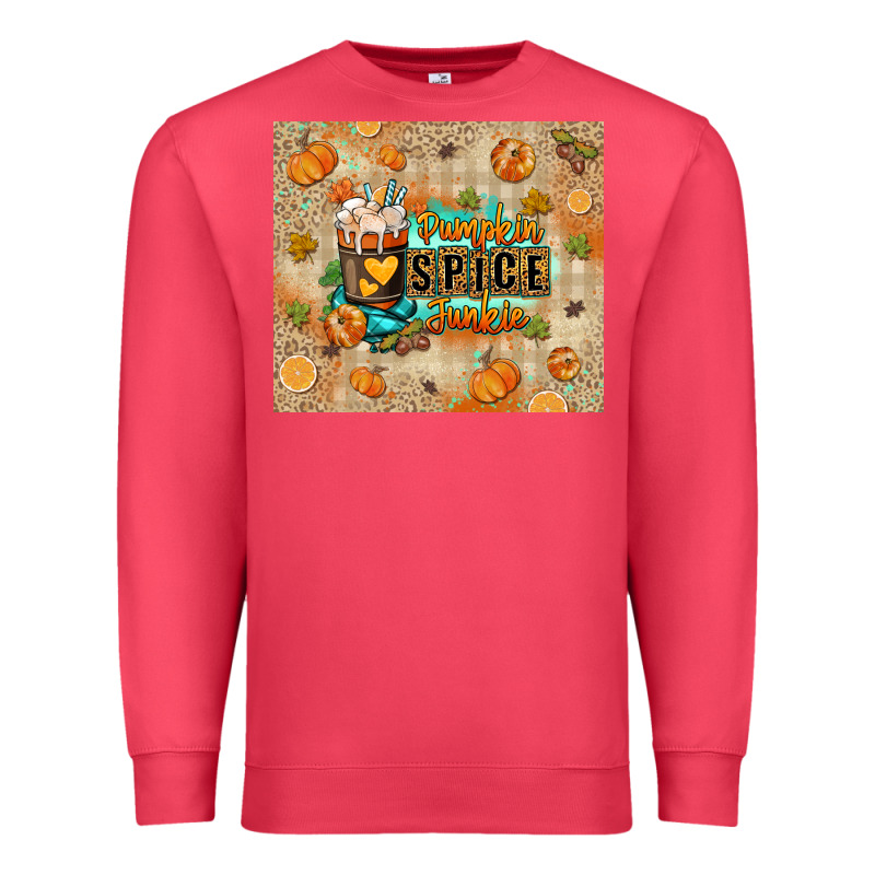 Pumpkin Spice Junkie Premium Sweatshirt by RanaPortraitStore | Teevron