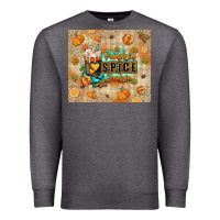 Charcoal Heather Pumpkin spice junkie Premium Sweatshirt - RanaPortraitStore