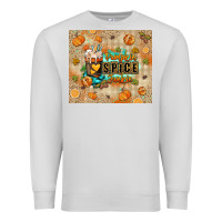 Dove Grey Pumpkin spice junkie Premium Sweatshirt - RanaPortraitStore