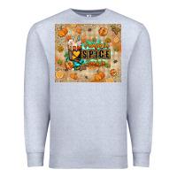 Heather Grey Pumpkin spice junkie Premium Sweatshirt - RanaPortraitStore