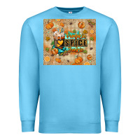 Ocean Blue Pumpkin spice junkie Premium Sweatshirt - RanaPortraitStore