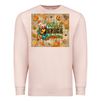 Pale Pink Pumpkin spice junkie Premium Sweatshirt - RanaPortraitStore