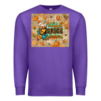 Purple Pumpkin spice junkie Premium Sweatshirt - RanaPortraitStore