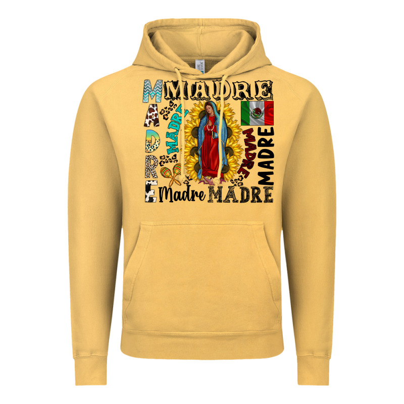 Madre Vintage Hoodie by CowhideDigitalArt | Teevron