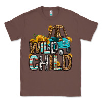 Chestnut wild child kids car Classic Tee - OliviaCreatesArt
