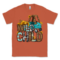Copper wild child kids car Classic Tee - OliviaCreatesArt