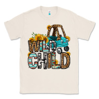 Natural wild child kids car Classic Tee - OliviaCreatesArt