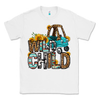White wild child kids car Classic Tee - OliviaCreatesArt