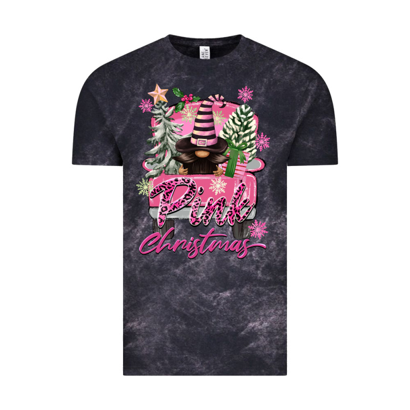 Pink Christmas Truck Gnome Vintage Tee by FaDigitalArtStudio | Teevron