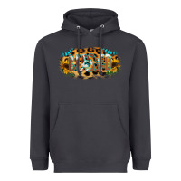 Smoke Blessed Sunflower Gemstone Heavyweight Hoodie - RanaPortraitStore