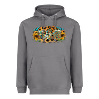 Storm Blessed Sunflower Gemstone Heavyweight Hoodie - RanaPortraitStore