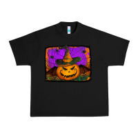 Black jack o' lantern pumpkin Urban Heavy Tee - Jasminsmagicworld