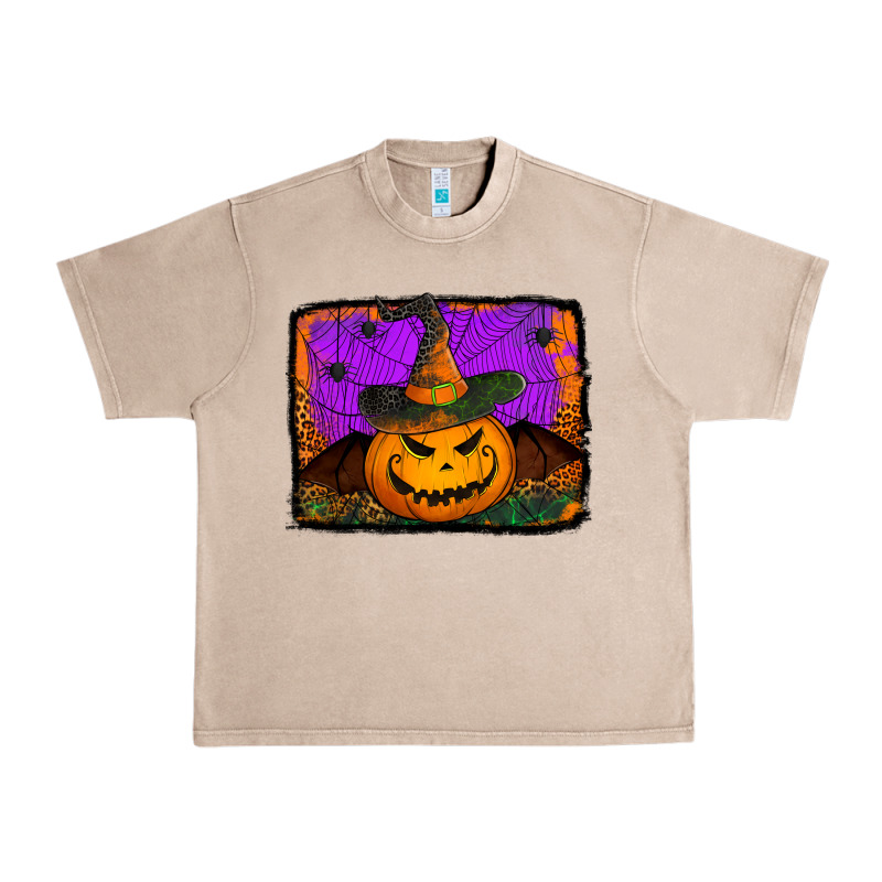 Jack O' Lantern Pumpkin Urban Heavy Tee by Jasminsmagicworld | Teevron