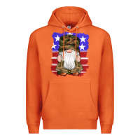 Carrot military gnomes boots american flag Premium Hoodie - Artiststas