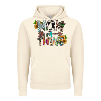 Vintage Artic mom of twins Vintage Hoodie - CowhideDigitalArt