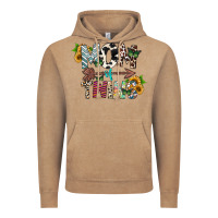 Vintage Coffee mom of twins Vintage Hoodie - CowhideDigitalArt