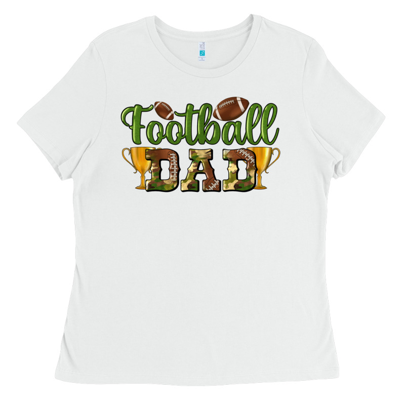 Football Dad Ladies Tee by BundleAndBundleShop | Teevron