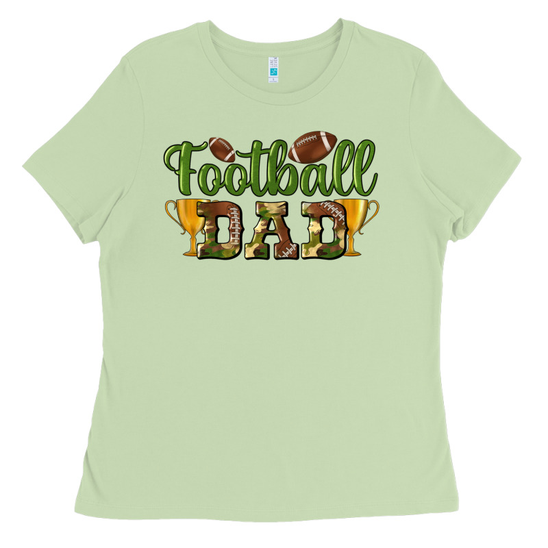 Football Dad Ladies Tee by BundleAndBundleShop | Teevron