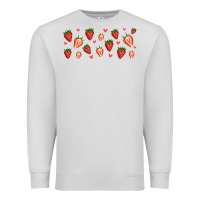 Dove Grey strawberry Premium Sweatshirt - Jasminsmagicworld