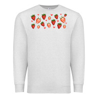 Oatmeal Heather strawberry Premium Sweatshirt - Jasminsmagicworld