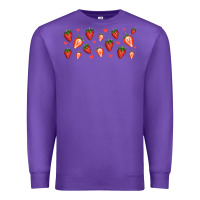 Purple strawberry Premium Sweatshirt - Jasminsmagicworld