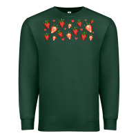 Sports Green strawberry Premium Sweatshirt - Jasminsmagicworld