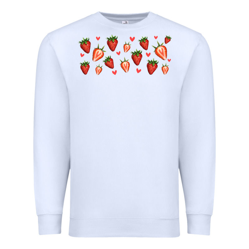 Strawberry Premium Sweatshirt by Jasminsmagicworld | Teevron