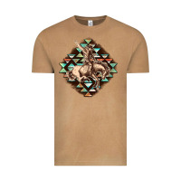 Vintage Camel Aztec symbol rodeo Vintage Tee - FaDigitalArtStudio