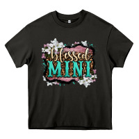 Asphalt blessed mini Heavy Core Tee - OliviaCreatesArt