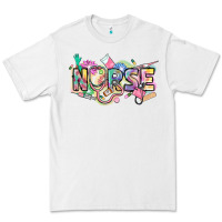 White Nurse Premium Tee - FaDigitalArtStudio