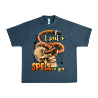 Midnight Navy i put a spell on you Urban Heavy Tee - BundleAndBundleShop