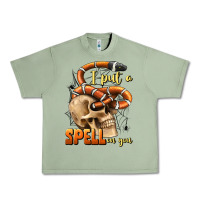 Oil Green i put a spell on you Urban Heavy Tee - BundleAndBundleShop