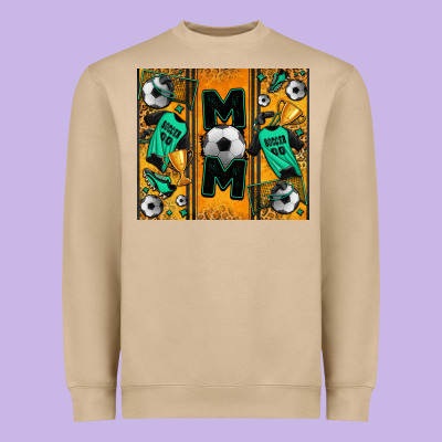 Soccer Mom Tumbler Heavyweight Sweatshirt Designed By Jasminsmagicworld