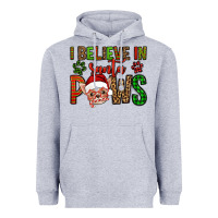 Heather Grey i believe in santa paws chihuahuha Heavyweight Hoodie - Jasminsmagicworld