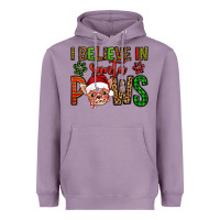 Lavender i believe in santa paws chihuahuha Heavyweight Hoodie - Jasminsmagicworld