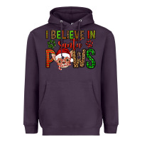 Plum i believe in santa paws chihuahuha Heavyweight Hoodie - Jasminsmagicworld