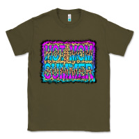 Army Green Hot Mom Summer Leopard Classic Tee - CowCowDesign