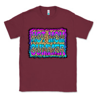 Burgundy Hot Mom Summer Leopard Classic Tee - CowCowDesign