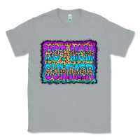 Heather Grey Hot Mom Summer Leopard Classic Tee - CowCowDesign