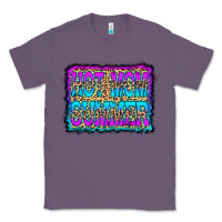Lavender Hot Mom Summer Leopard Classic Tee - CowCowDesign