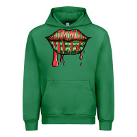 Emerald summer vibes watermelon lips Urban Hoodie - Jasminsmagicworld