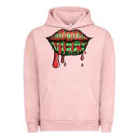 Pigment Salmon summer vibes watermelon lips Urban Hoodie - Jasminsmagicworld